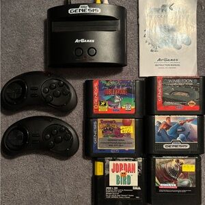 Sega Genesis Games Bundle. All Original Genesis games. Bugs Bunny, Jordan/Bird.